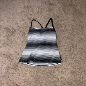 Stripped Nike swimsuit